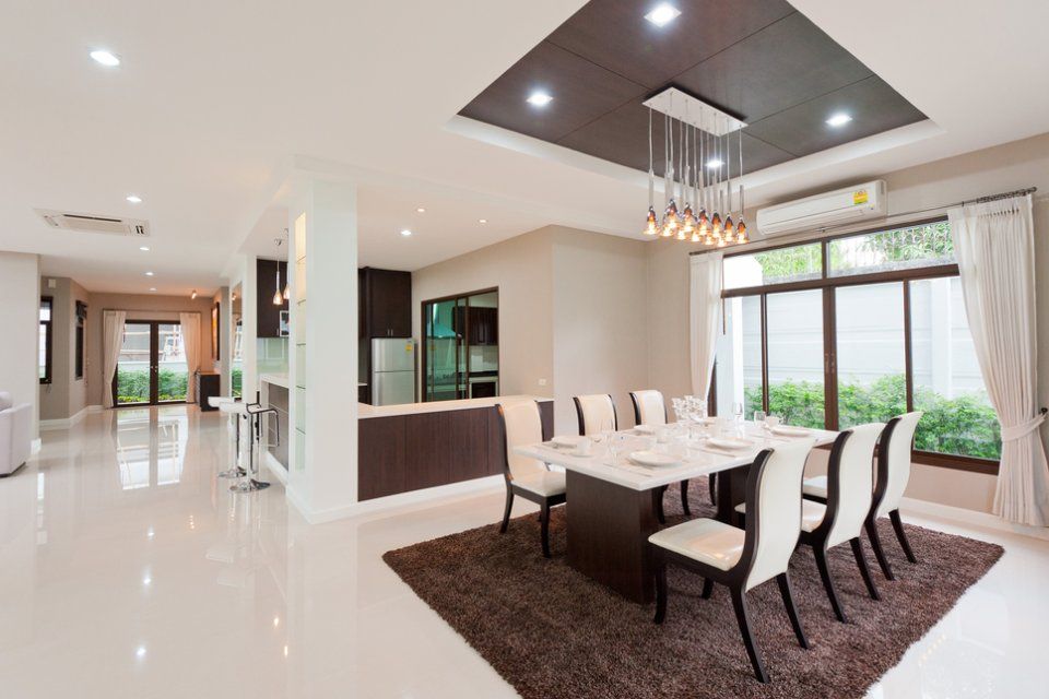 cleaned home