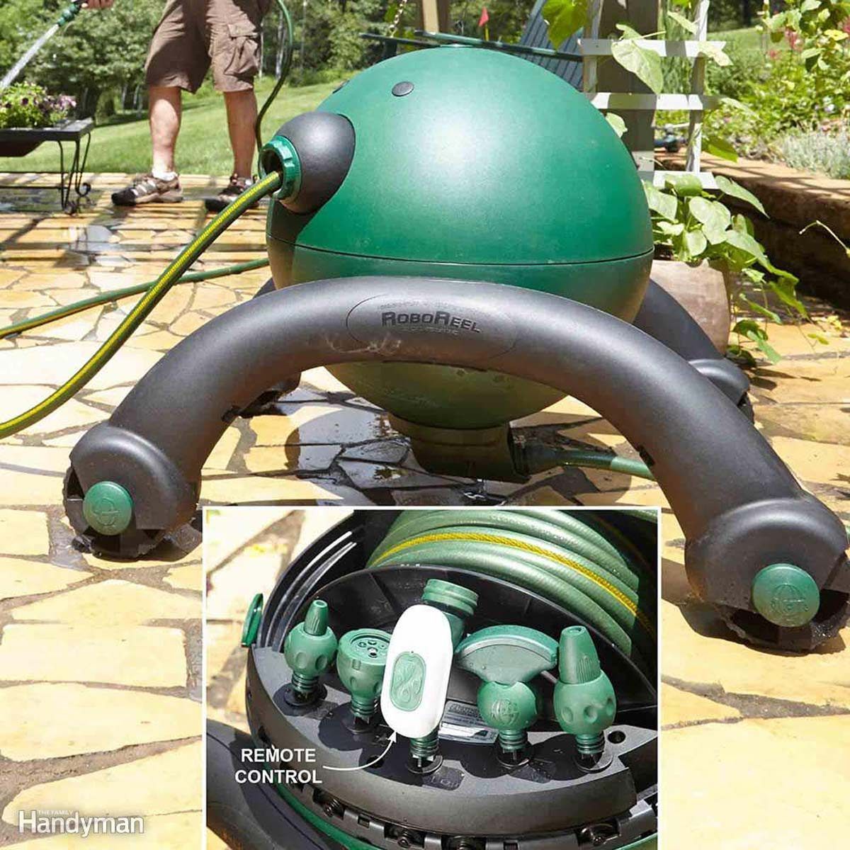 World's Coolest Hose Reel: RoboReel Water Hose Reel