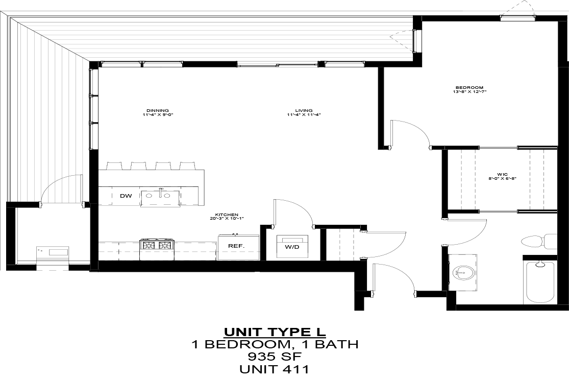 L Floor Plan