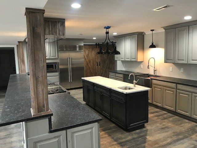 Remodeling — Kitchen Right Side View in Newport News, VA