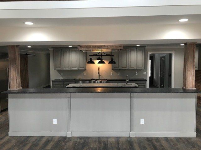 Kitchen Remodeling — Center View of Kitchen in Newport News, VA