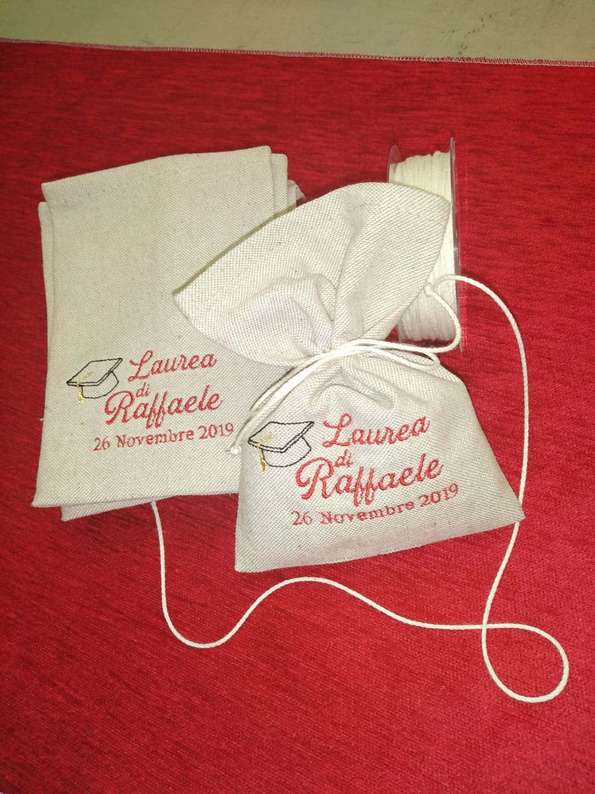 ricami personalizzati