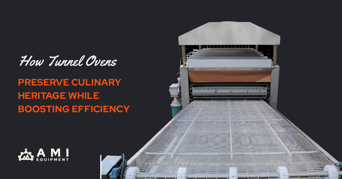 A machine that says how tunnel ovens preserve culinary heritage while boosting efficiency