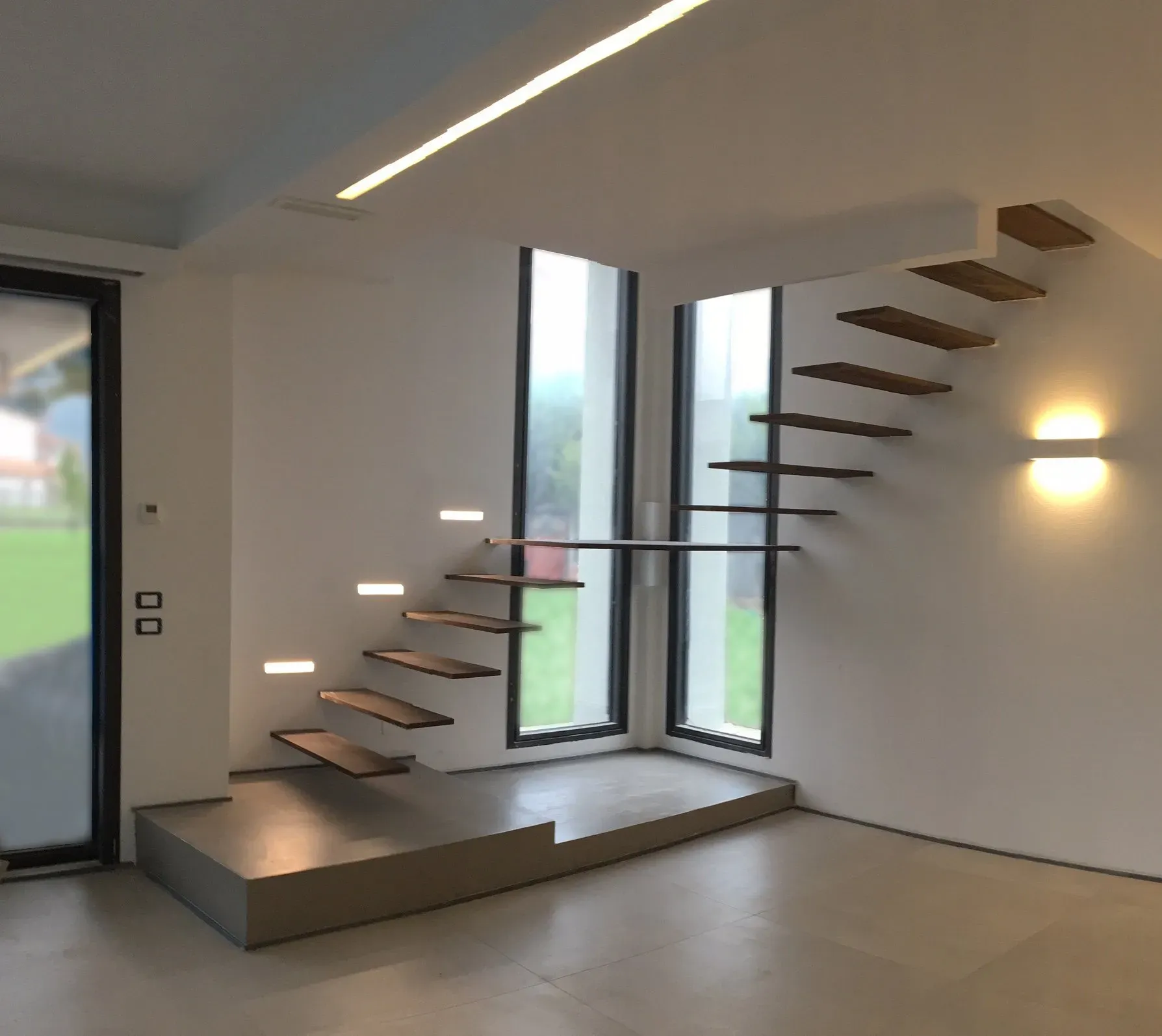 Studio d'interni abitazione privata scala