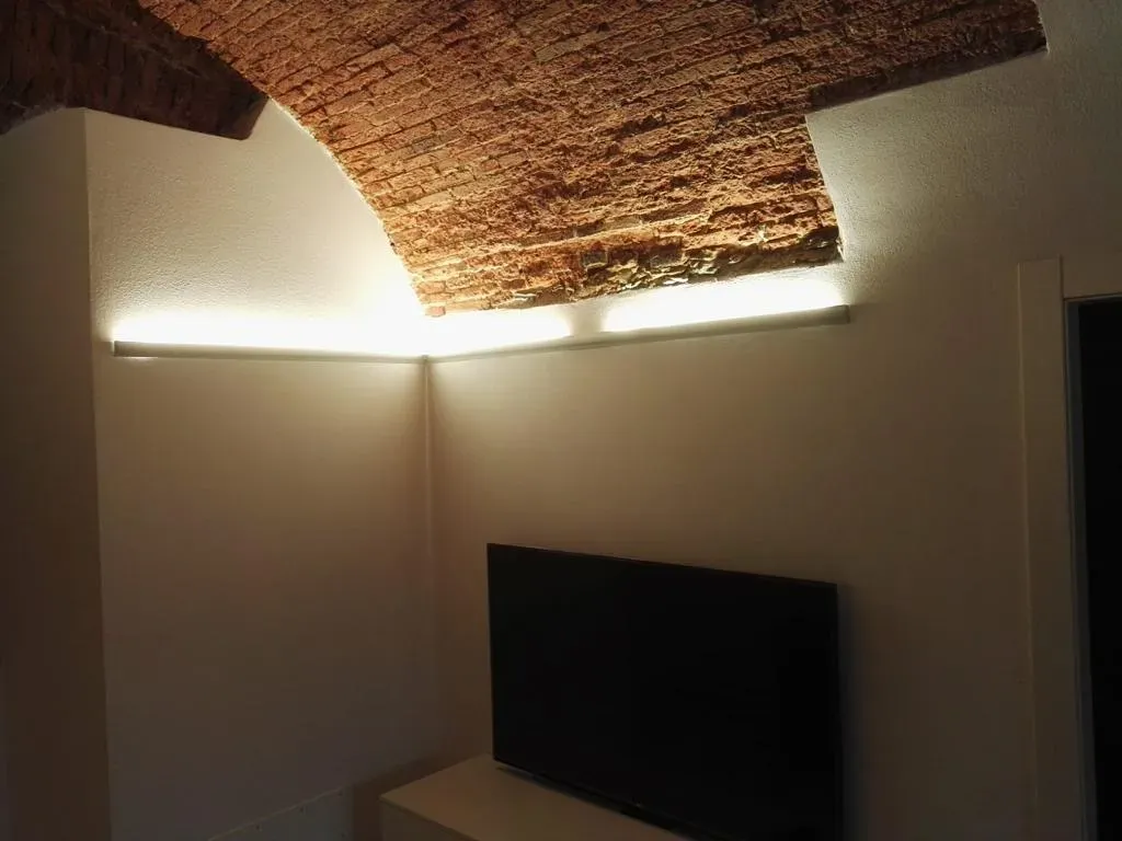 Studio d'interni abitazione privata illuminazione