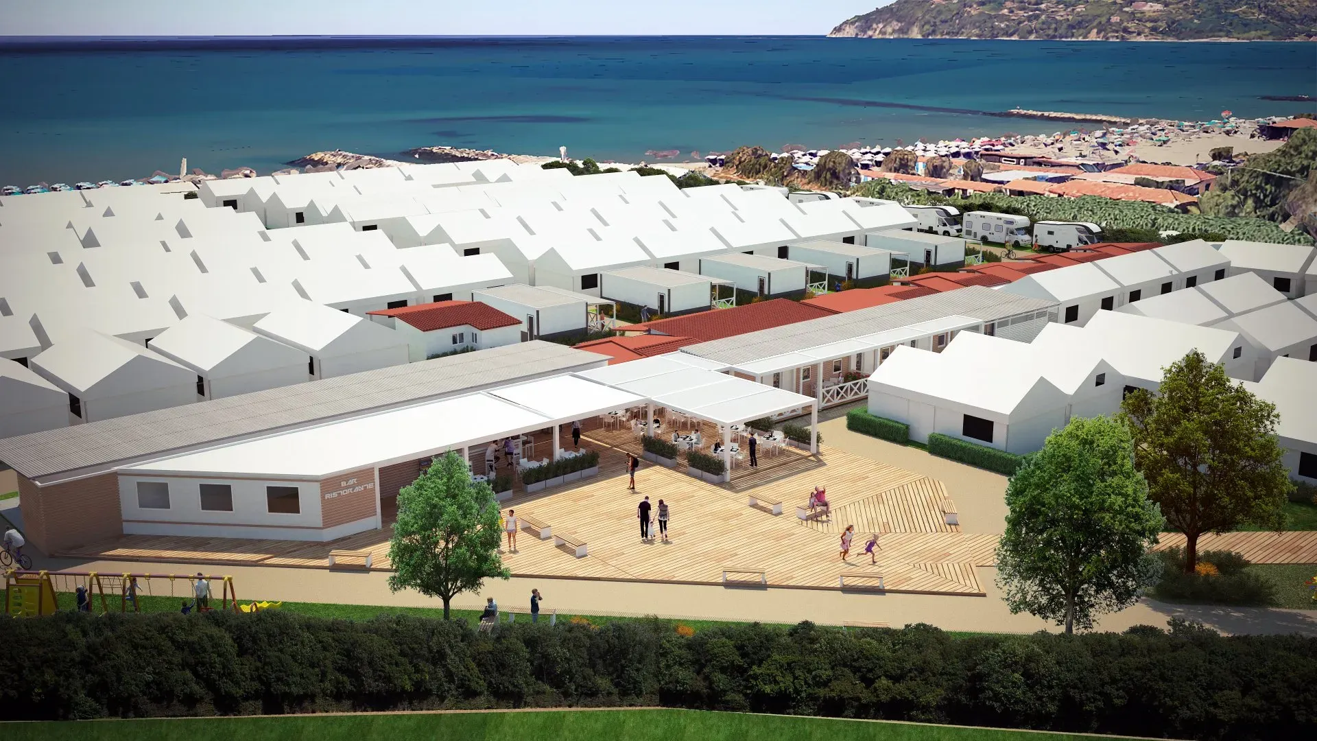 Progetto camping Marina di Carrara 6