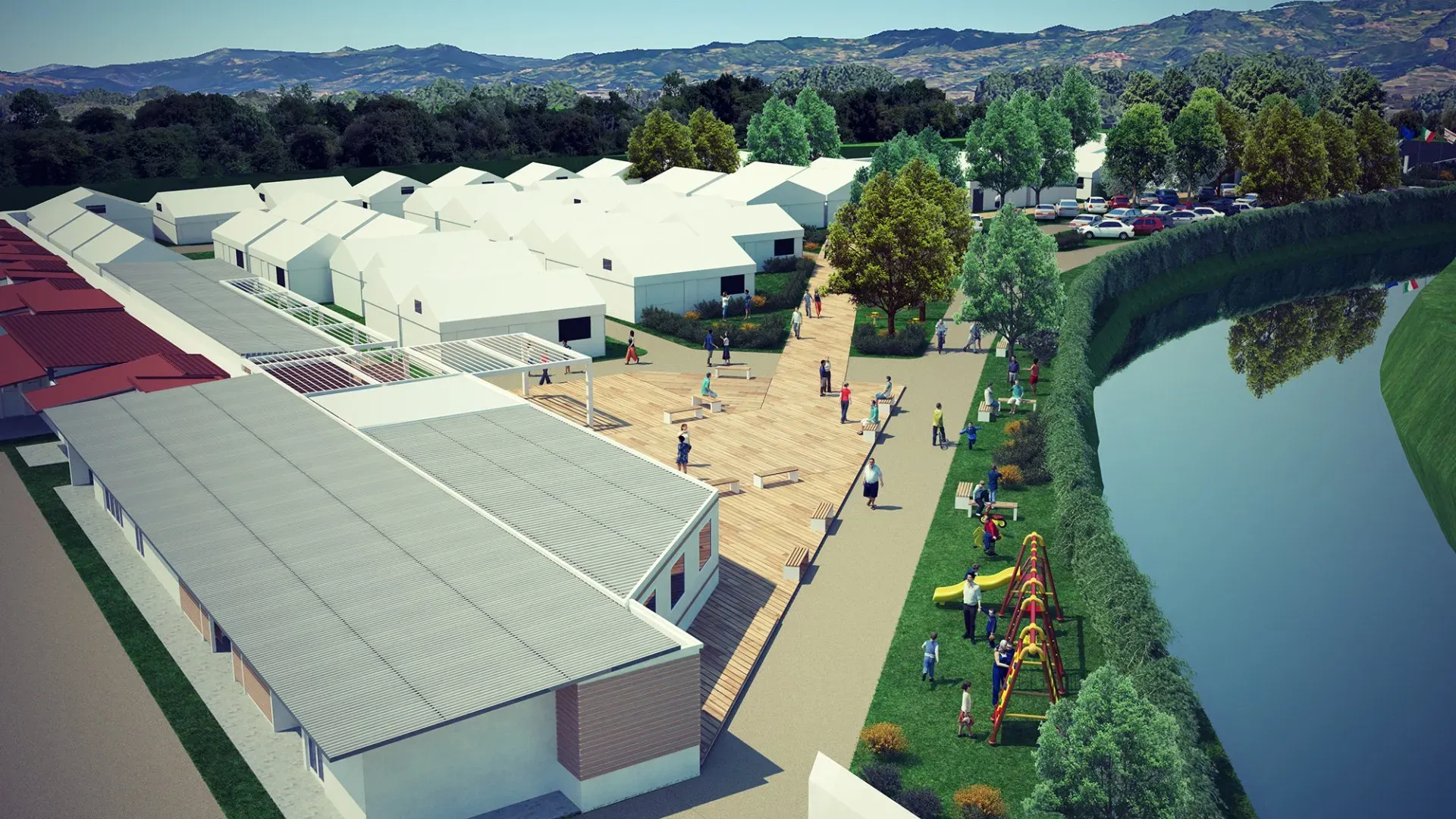 Progetto camping Marina di Carrara 4