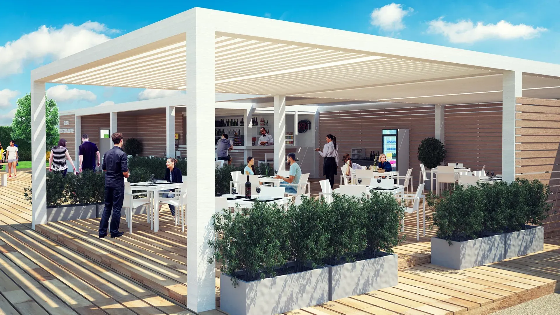 Progetto camping Marina di Carrara 3