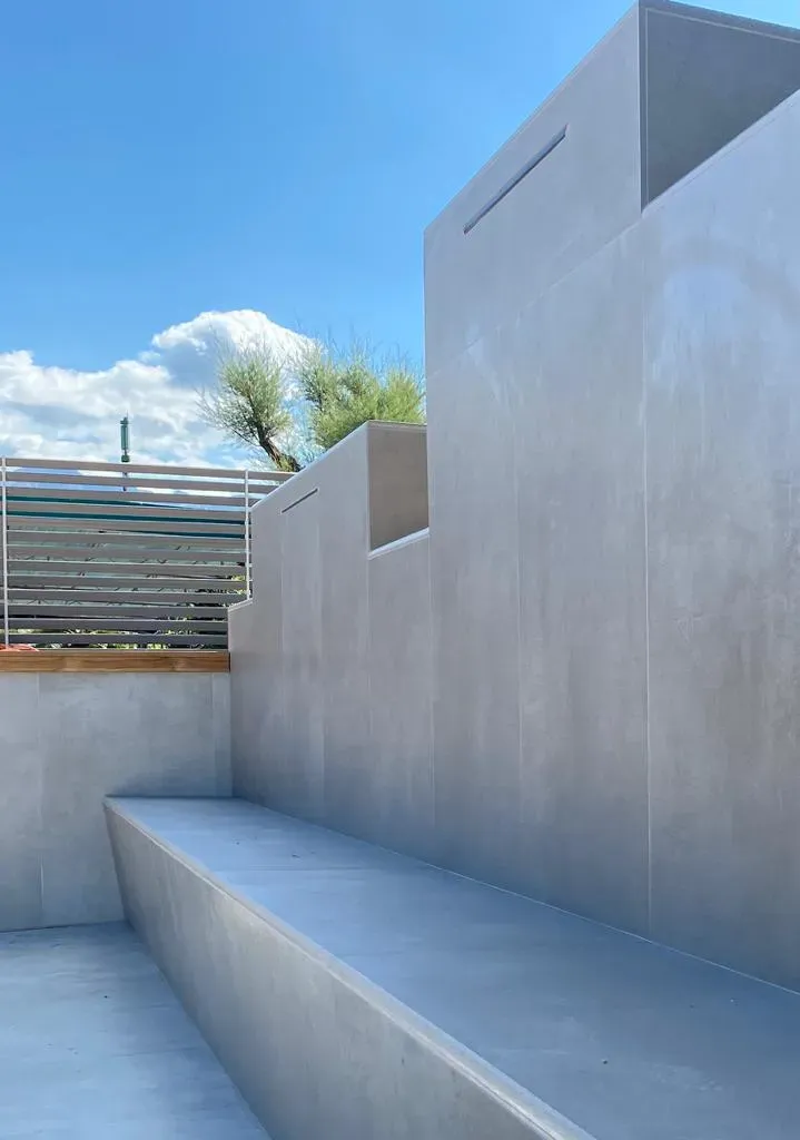 piscina in stabilimento balneare dettaglio