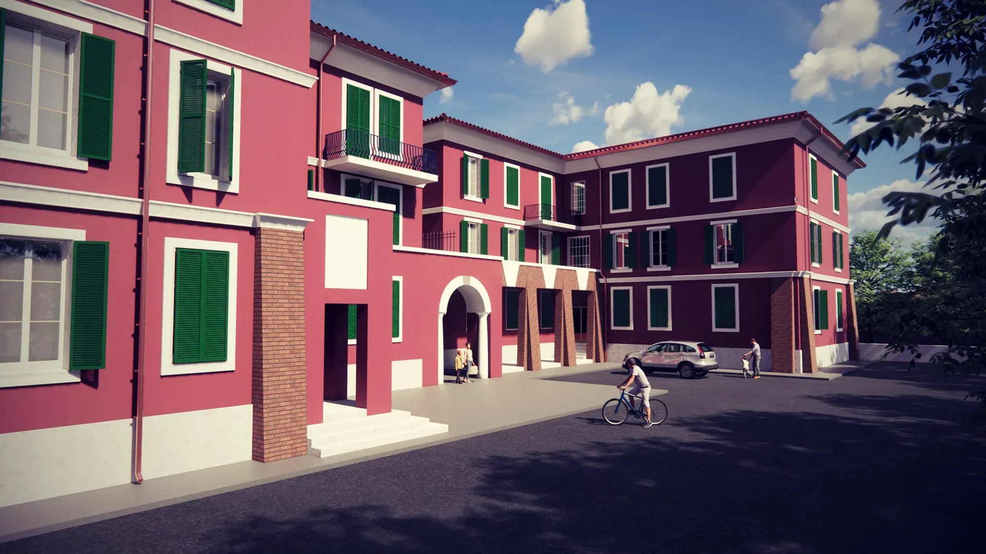 palazzina condominiale intervento superbonus 2