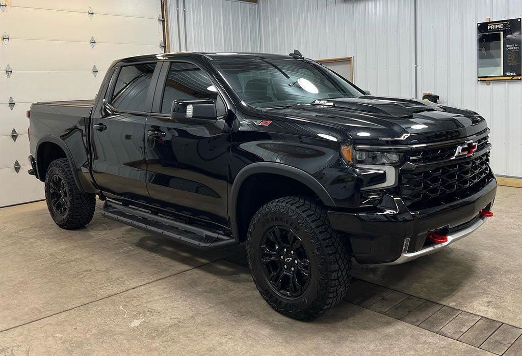 Black RAM pickup truck