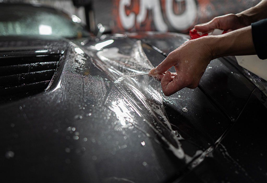 paint protection film application