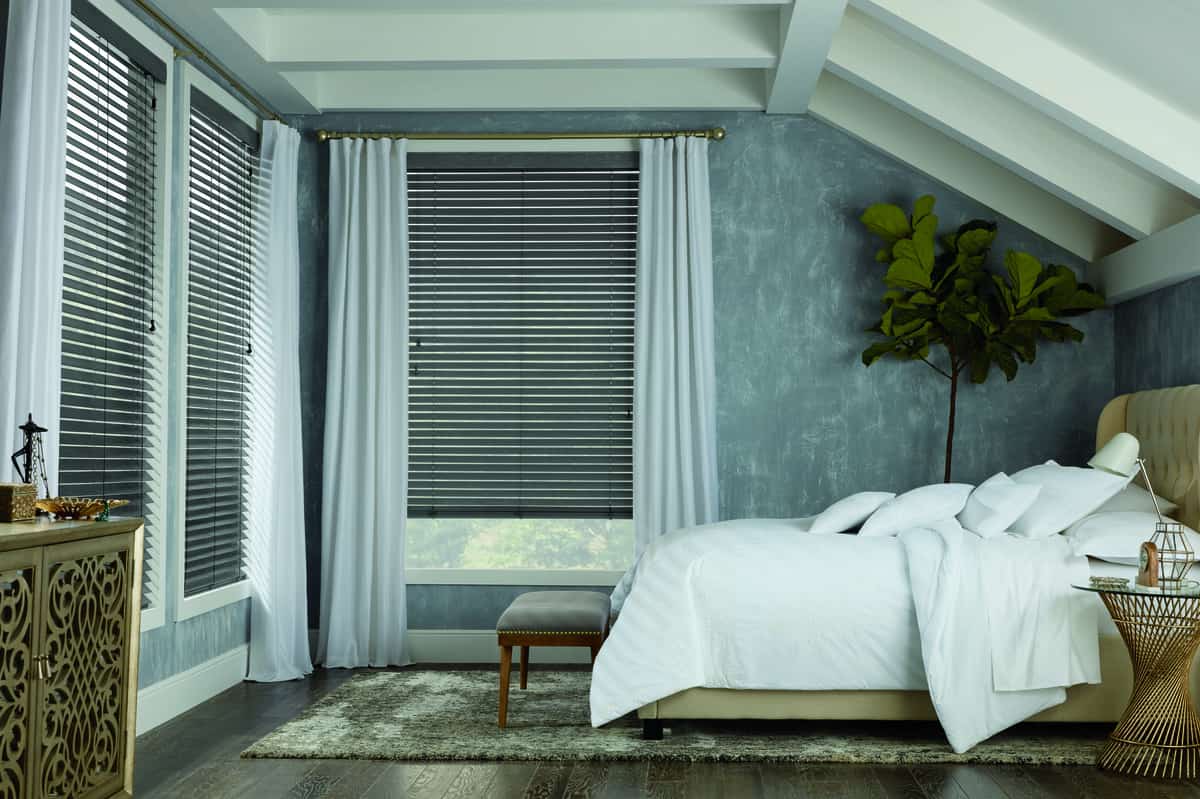 Custom Blind Options for Homes Near Flathead, Montana (MT) like Parkland Real or Faux Wood Blinds
