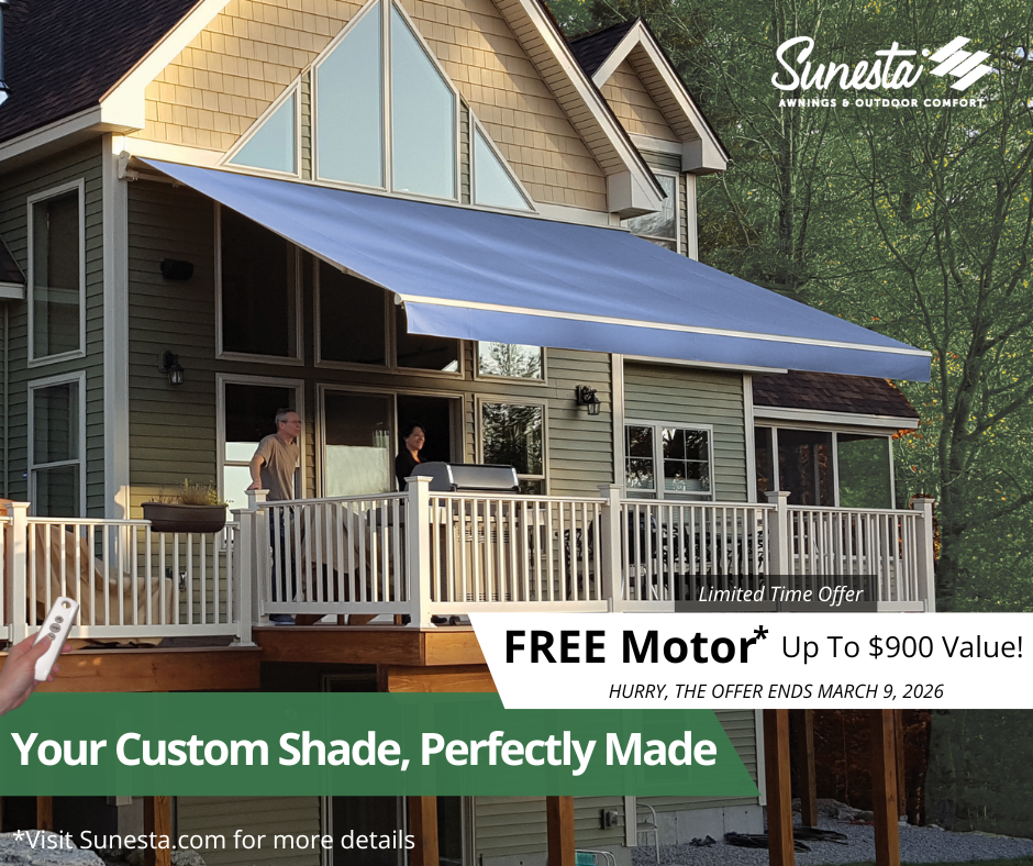 Sunesta's Spring 2026 Free Motor Promotion