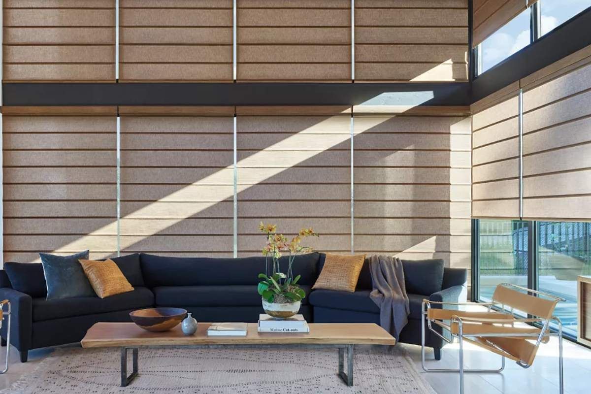 Hunter Douglas Alustra® Woven Collection® Roller Shades near Kalispell, Montana (MT)