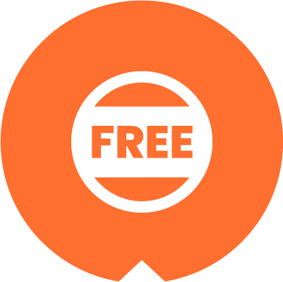 A red circle with the number 0 in white letters.