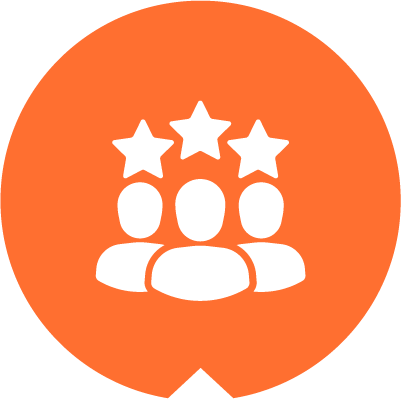 A white car is surrounded by two arrows in a red circle.