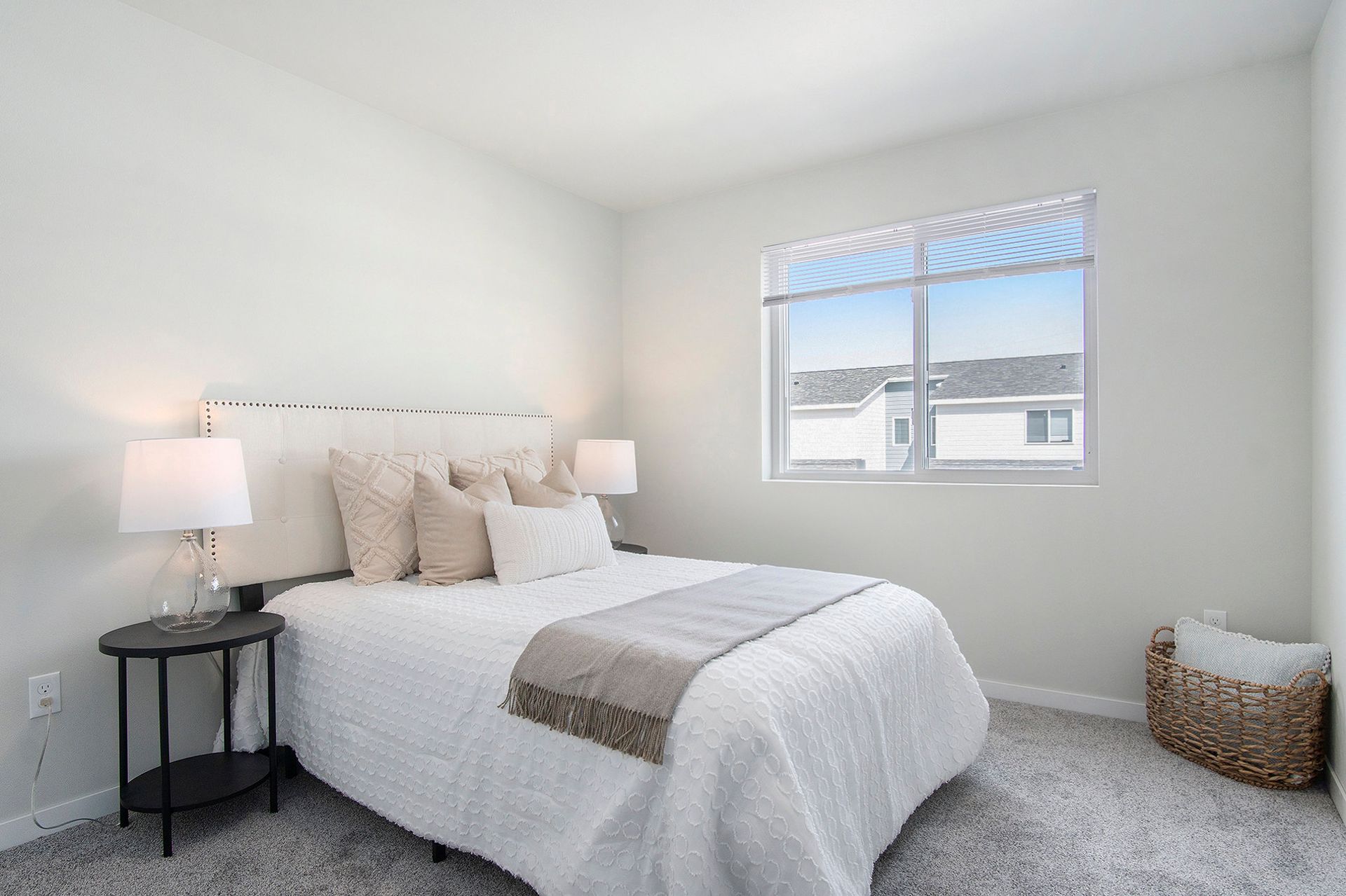 Bedroom with window.