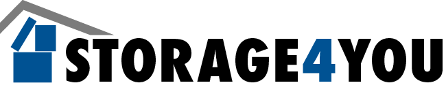 Ein Logo für ein Lagerunternehmen namens storage4you.