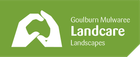 The logo for goulburn mulwaree landcare landscapes