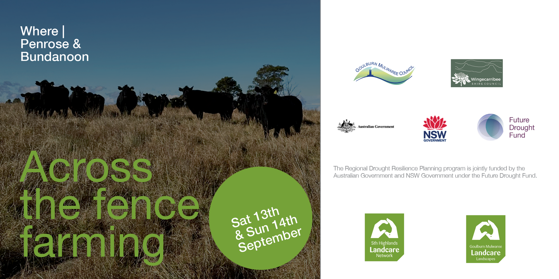 Across the fence farming event