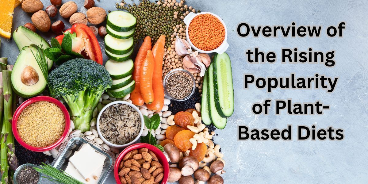 Image showing a graph with an upward trend, representing the increasing popularity of plant-based diets worldwide.