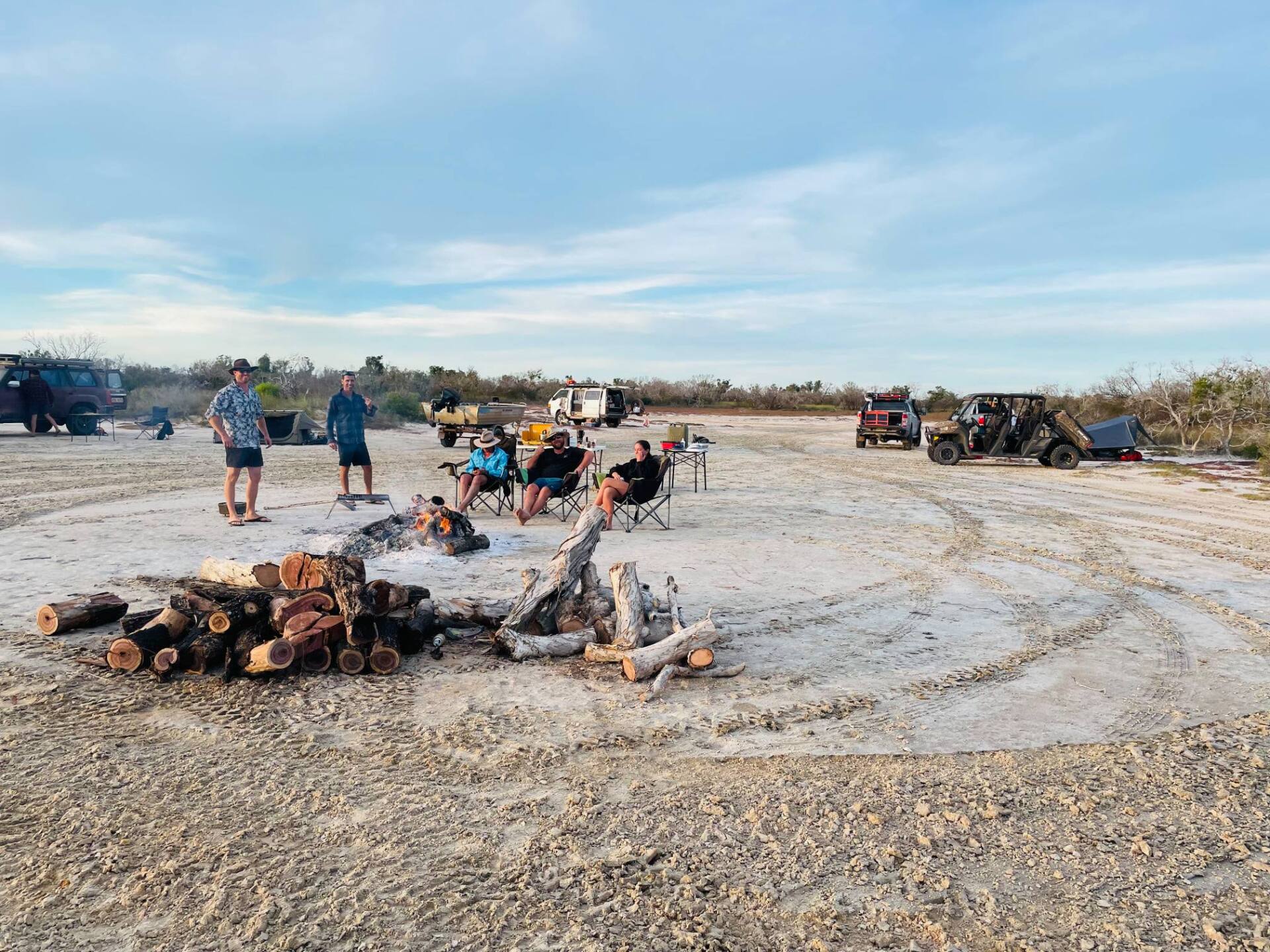 Group of people on buggy adventure - Parts & Servicing In Yarrawonga, NT