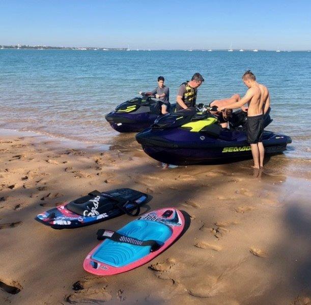 Jet skis on water - Parts & Servicing In Yarrawonga, NT