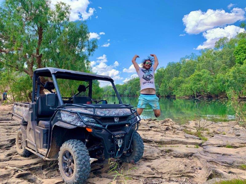 Buggy near water - Parts & Servicing In Yarrawonga, NT