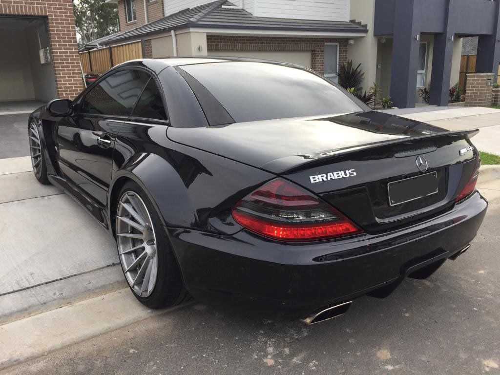 Ceramic tint a grey European sports rear view