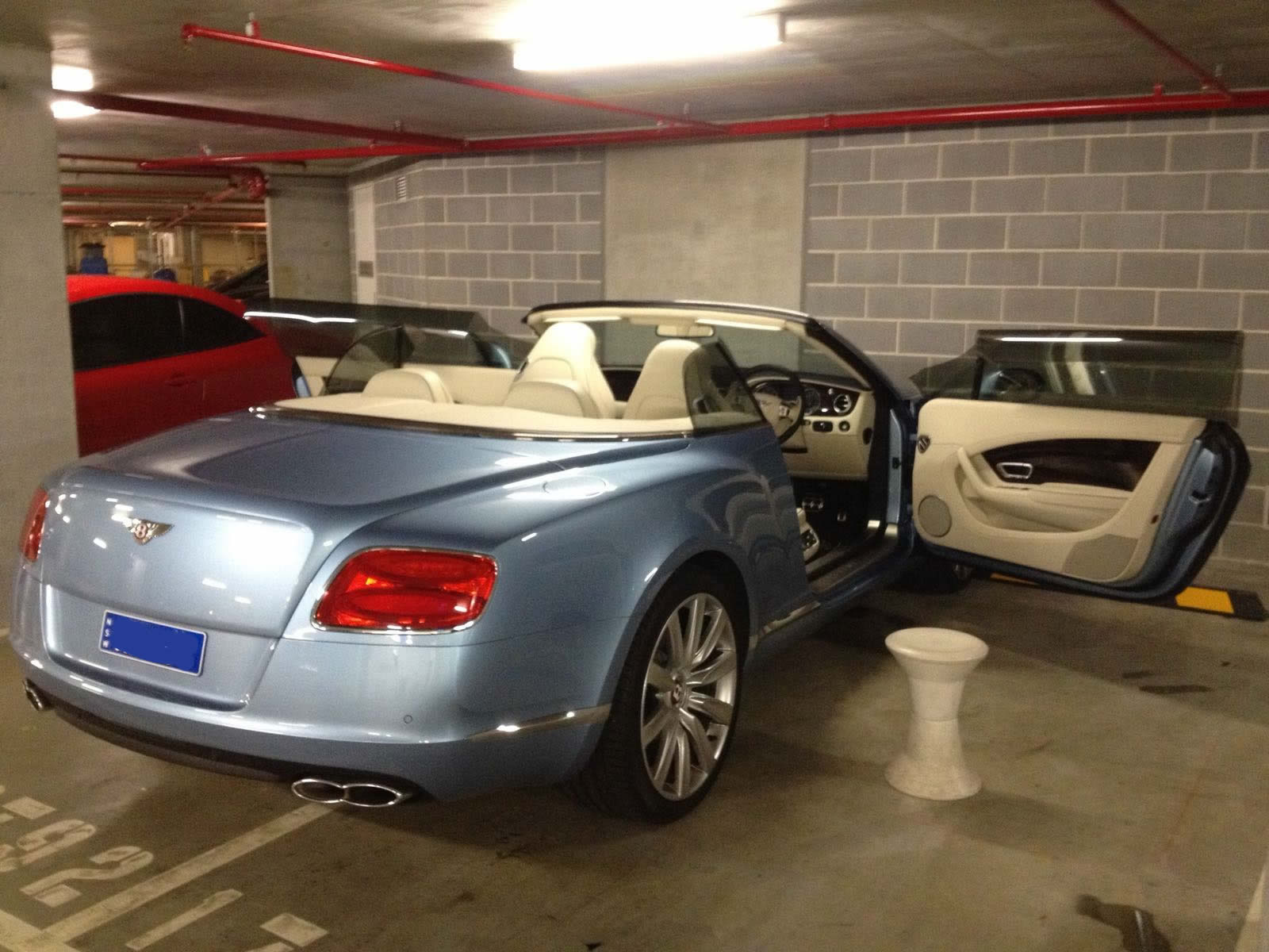 tint a european luxury car