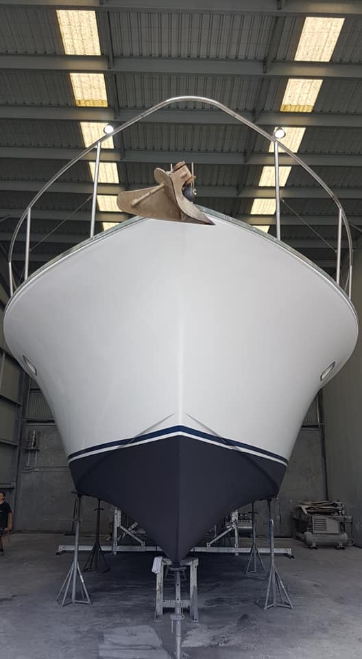 Marine Vessel Under Repair — Local Marine Repair Experts in Coomera, QLD