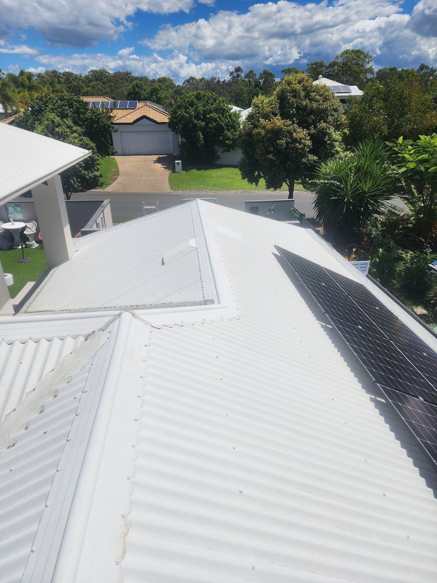 White Roof With Vents — Vent Wise in Twin Waters, QLD