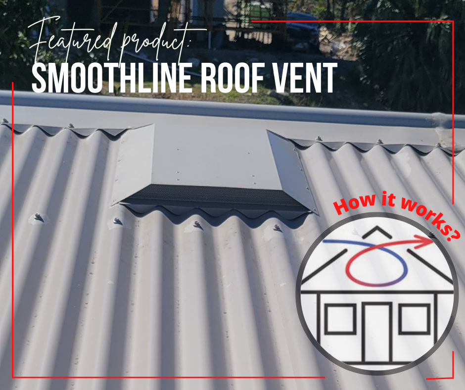 A Smoothline Roof Vent on It — Vent Wise in Twin Waters, QLD
