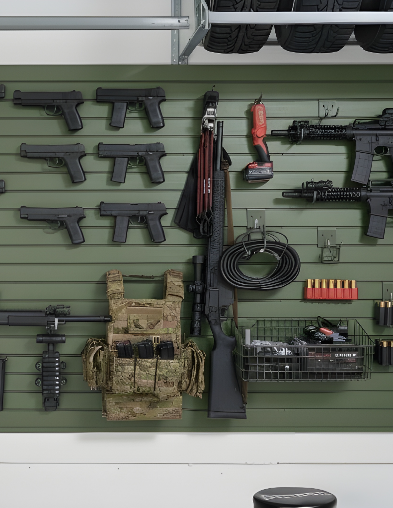 Granite Custom Garage Storage Cabinet