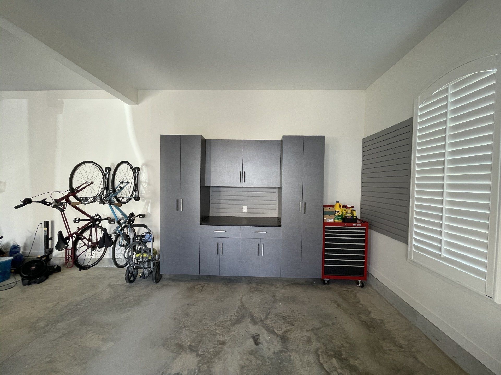 Custom Garage Cabinet System Project