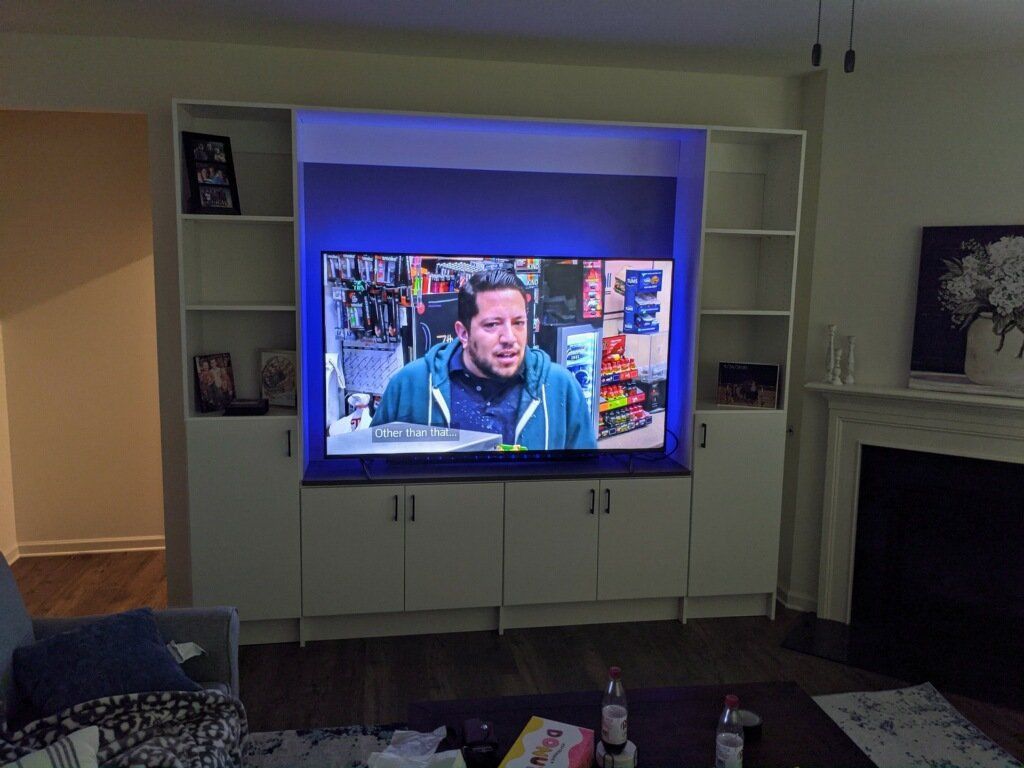 Custom Entertainment Center Project