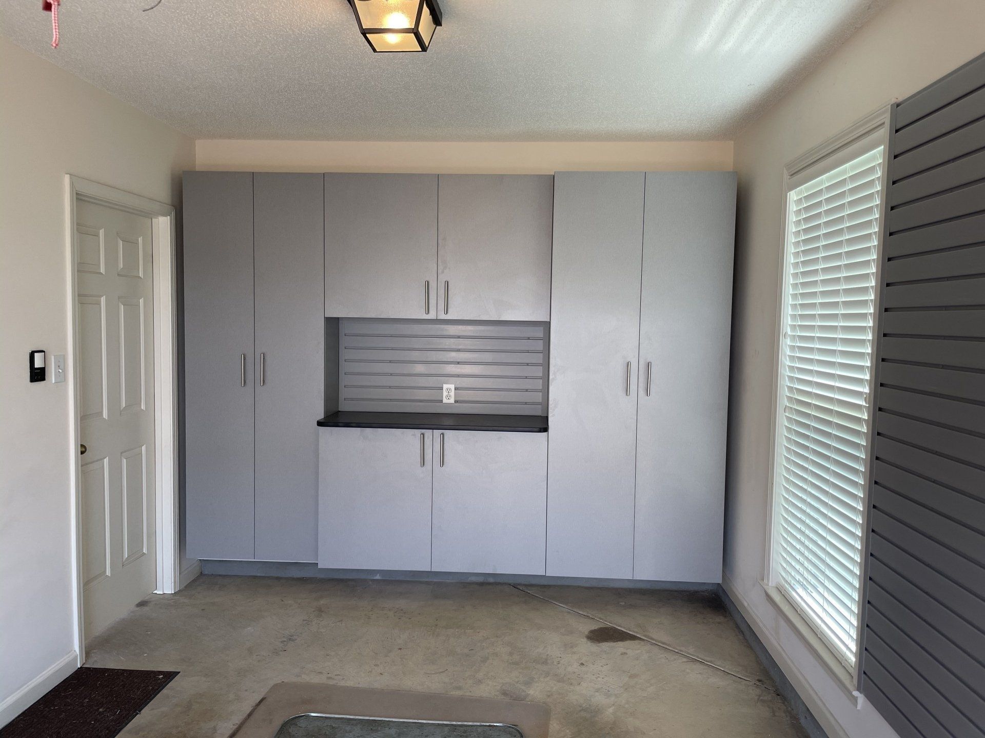 Custom Garage Cabinet System Project