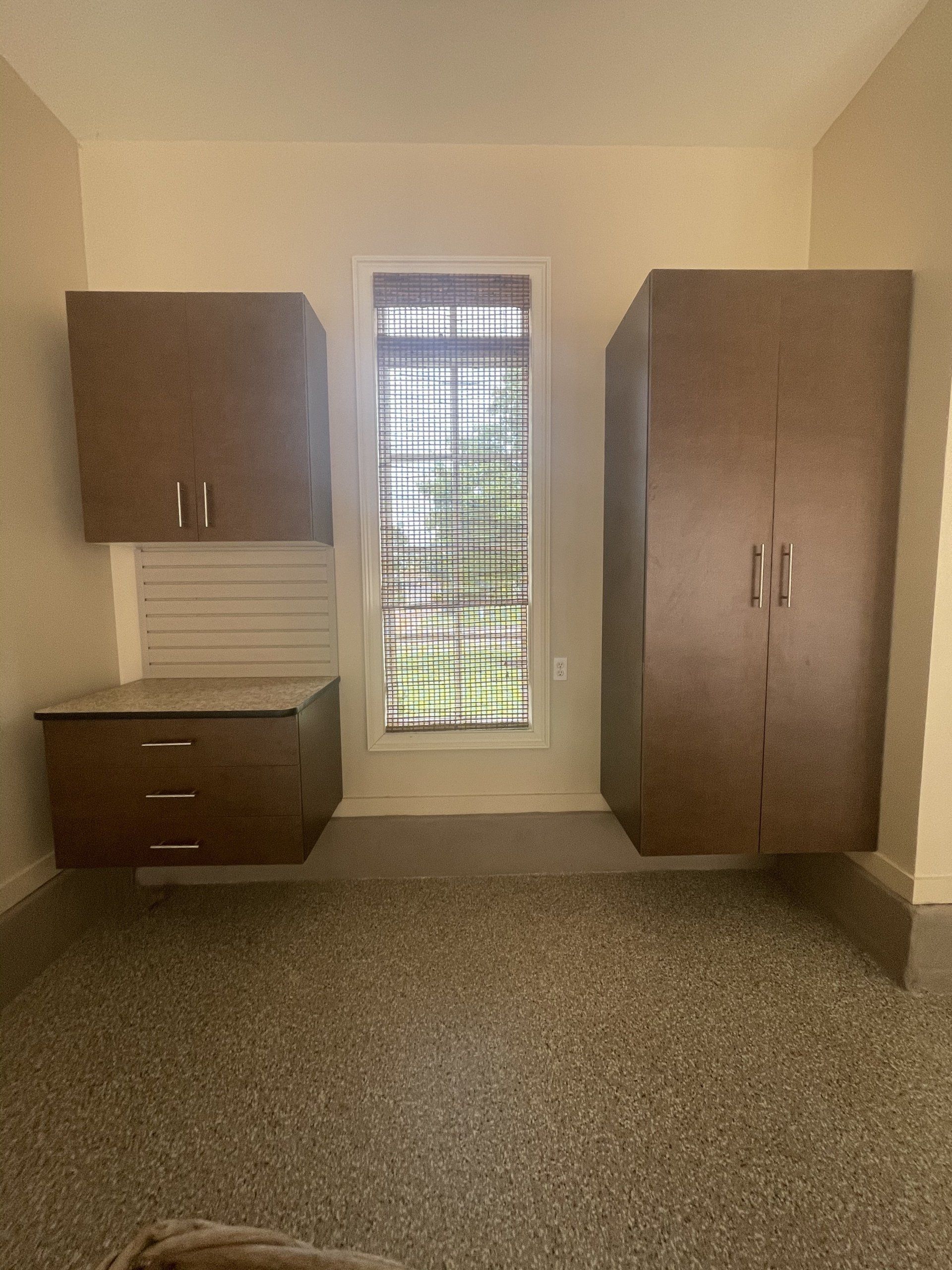 Custom Garage Cabinet System Project
