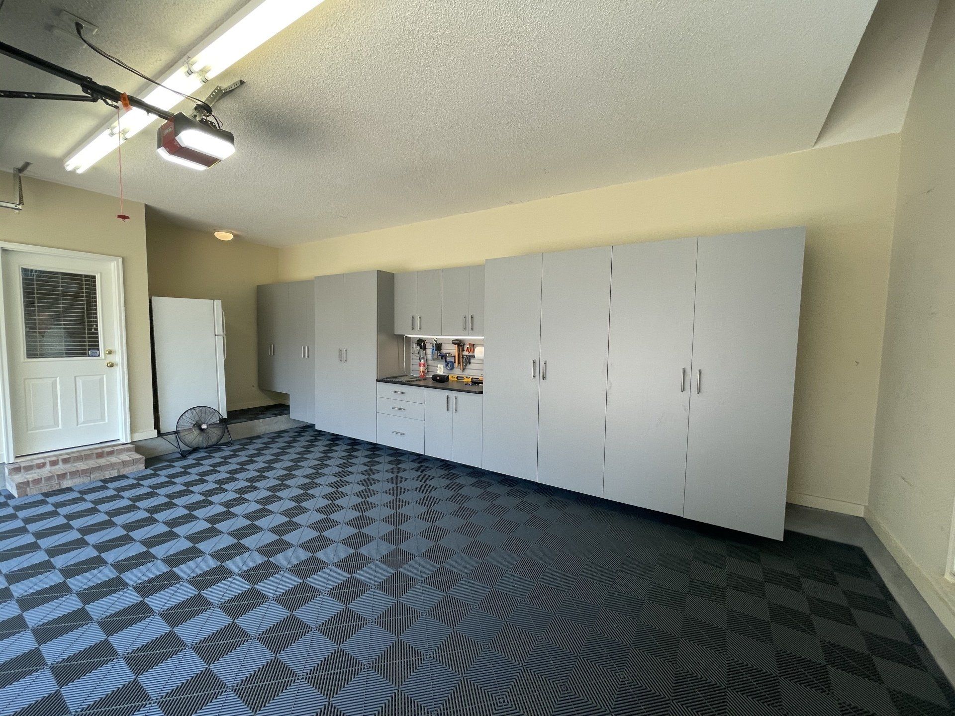 Custom Garage Cabinet System Project