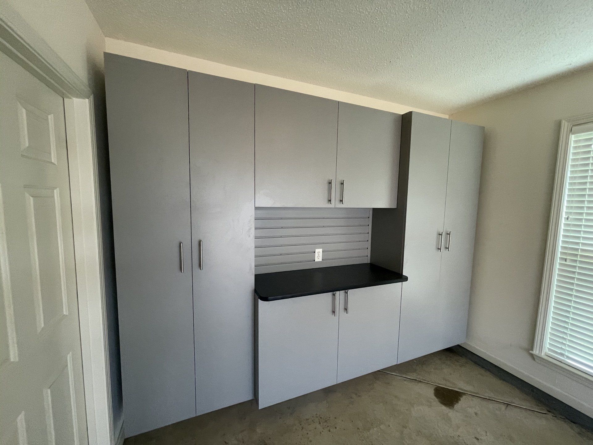 Custom Garage Cabinet System Project