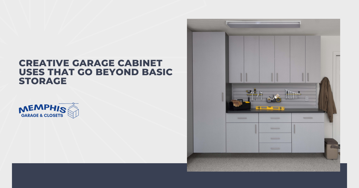 Creative Garage Cabinet Uses That Go Beyond Basic Storage