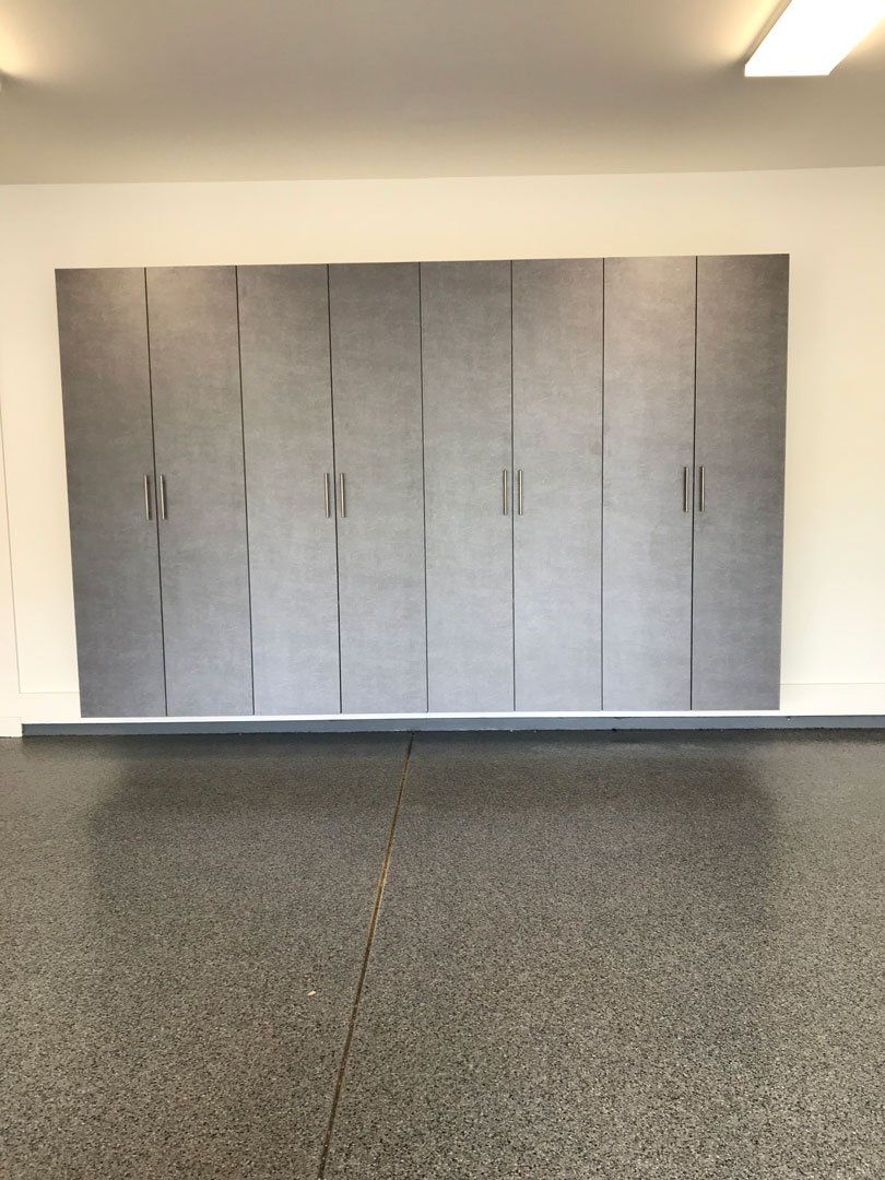 Custom Garage Cabinet System Project