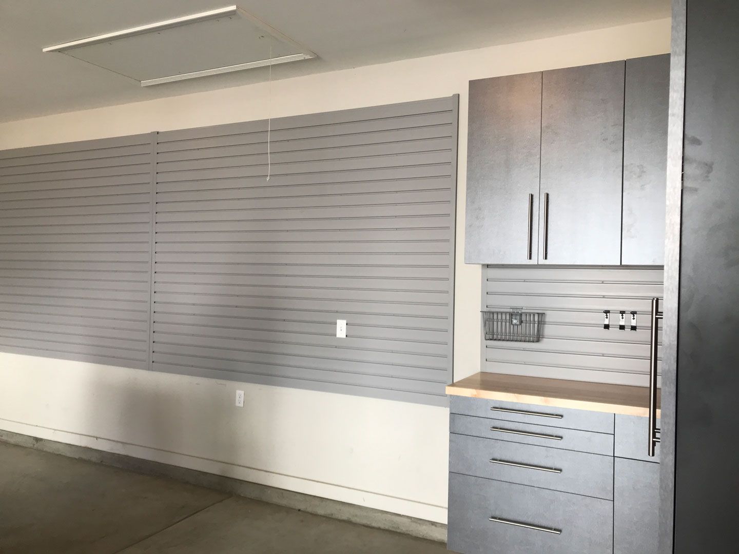 Custom Garage Cabinet System Project