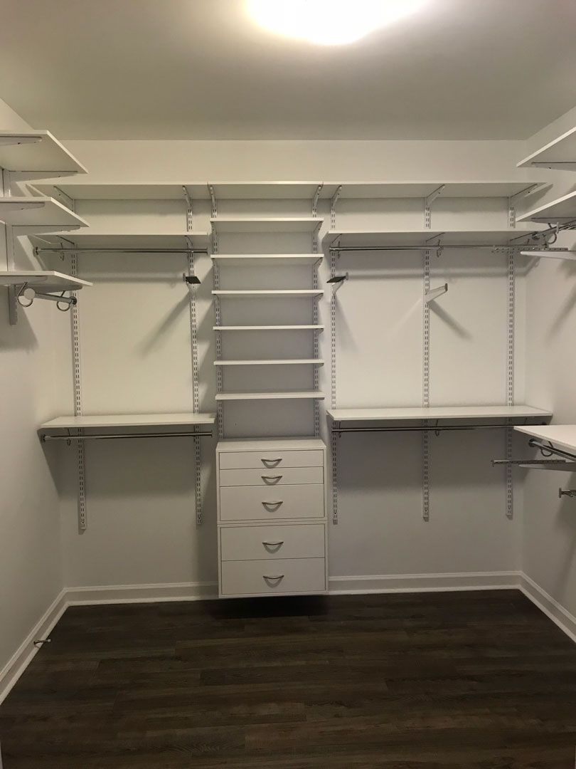 New Closet System Installation