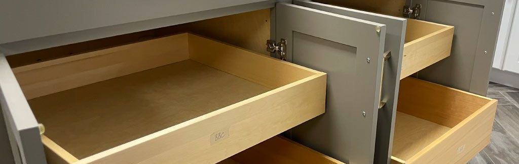 Custom Pull-out Shelving System