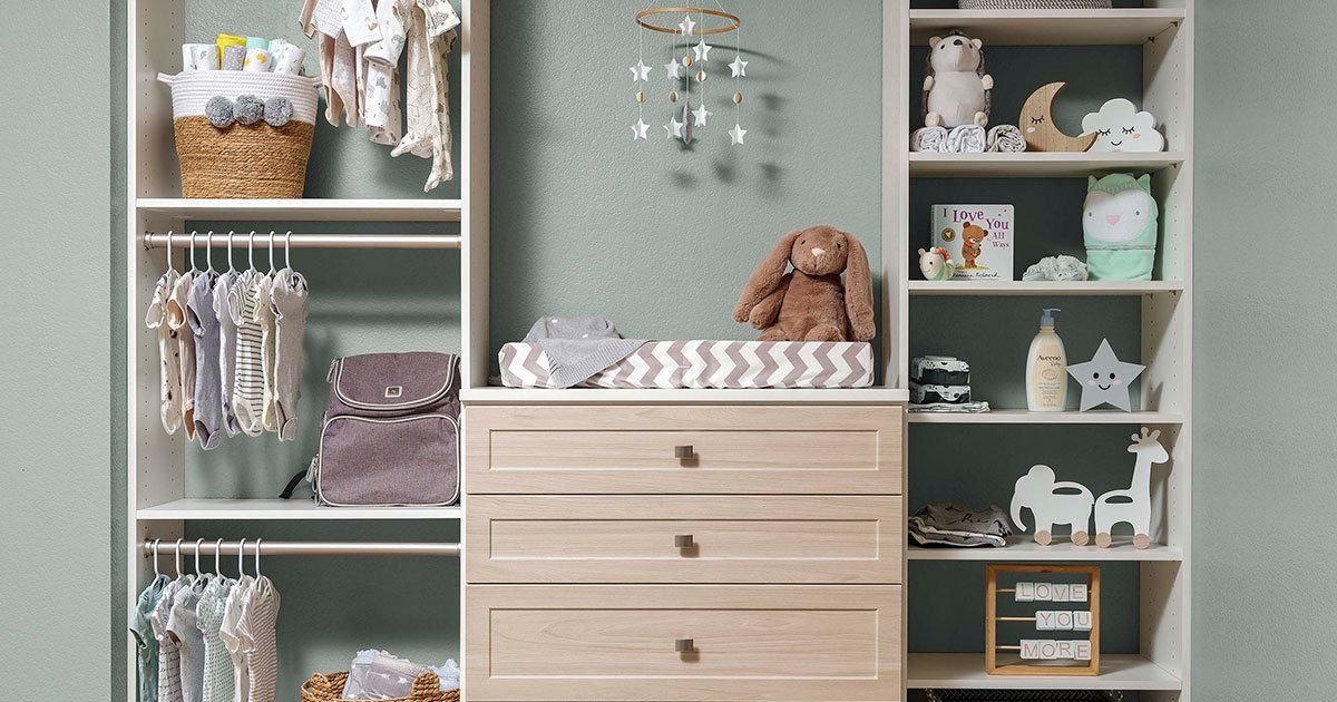 Custom Reach In Closet System