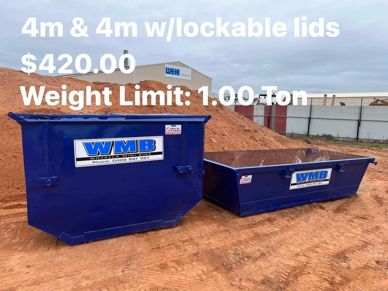 4m Skip Bin