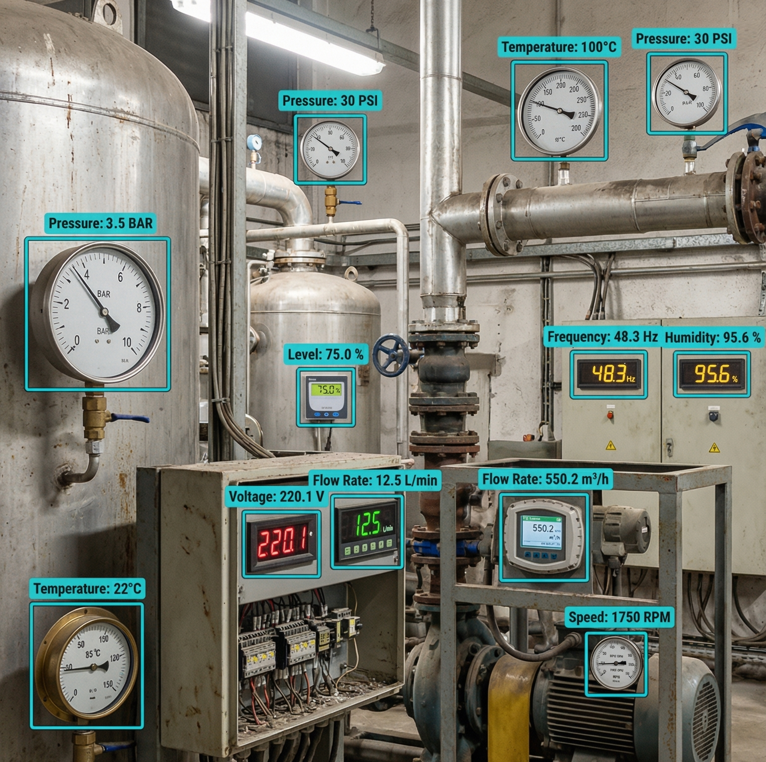 A digital display shows that the pressure is 55 psi