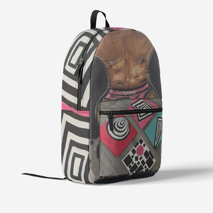 BACK TO SCHOOL, COUTURE, PAINTING, BACKPACK, VISHU, VILLA SHURIELLE